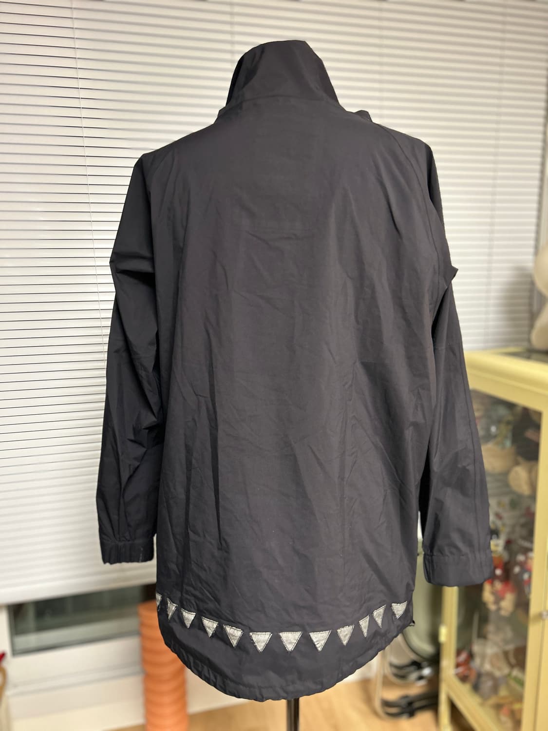 비즈빔 고어텍스 올블랙 아노락 노마드 풀오버 자켓 M 상품이미지6