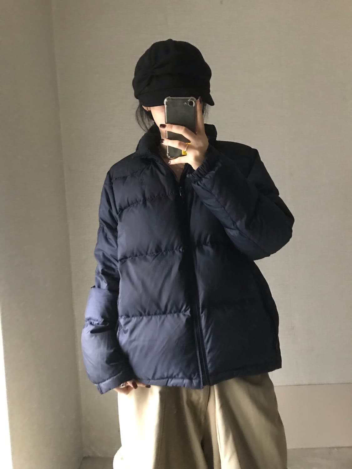폴로 딥네이비 포니 패딩 상품이미지5