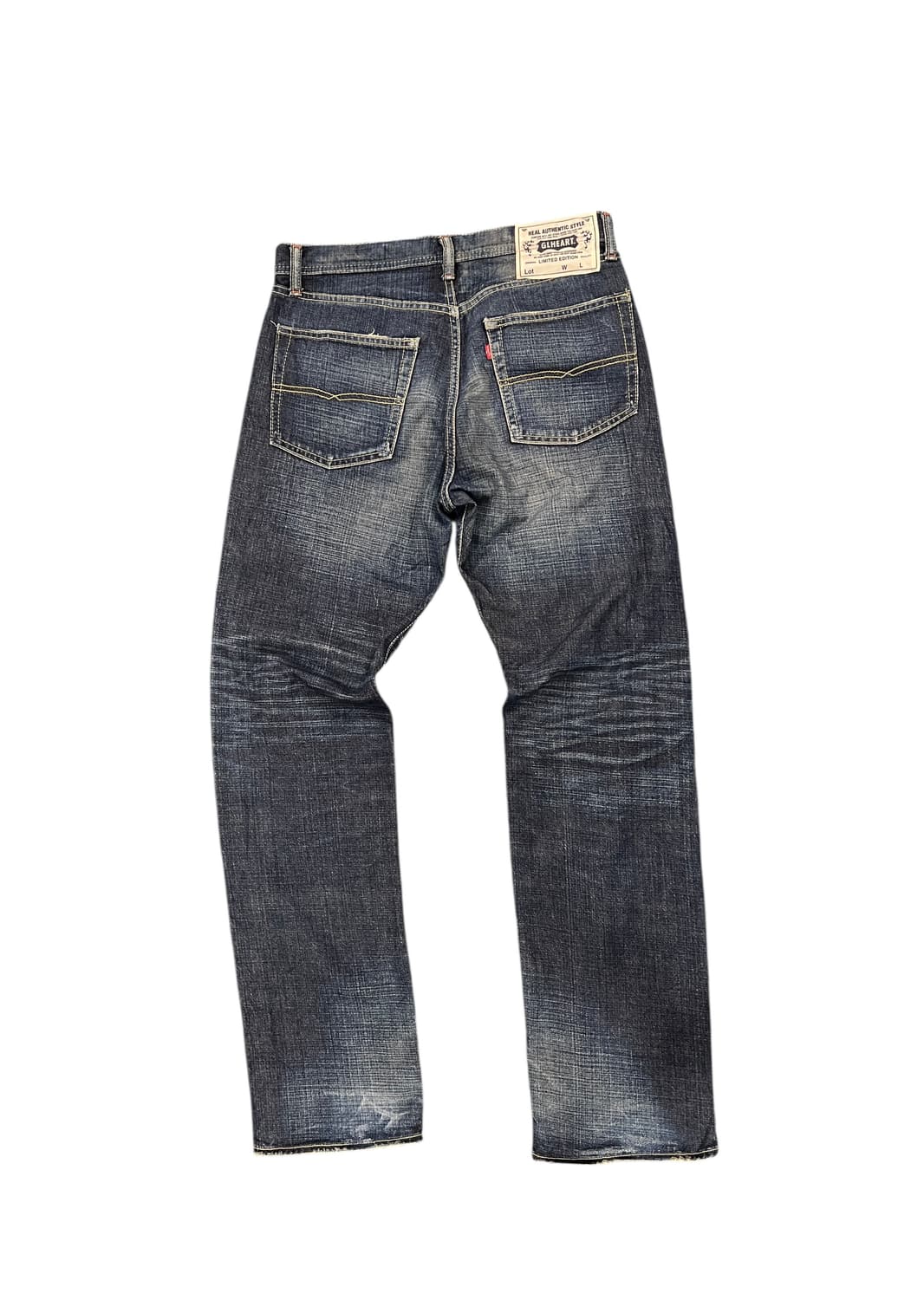 P058 JPN GLHEART 포인트 데님 팬츠 SIZE32 상품이미지2