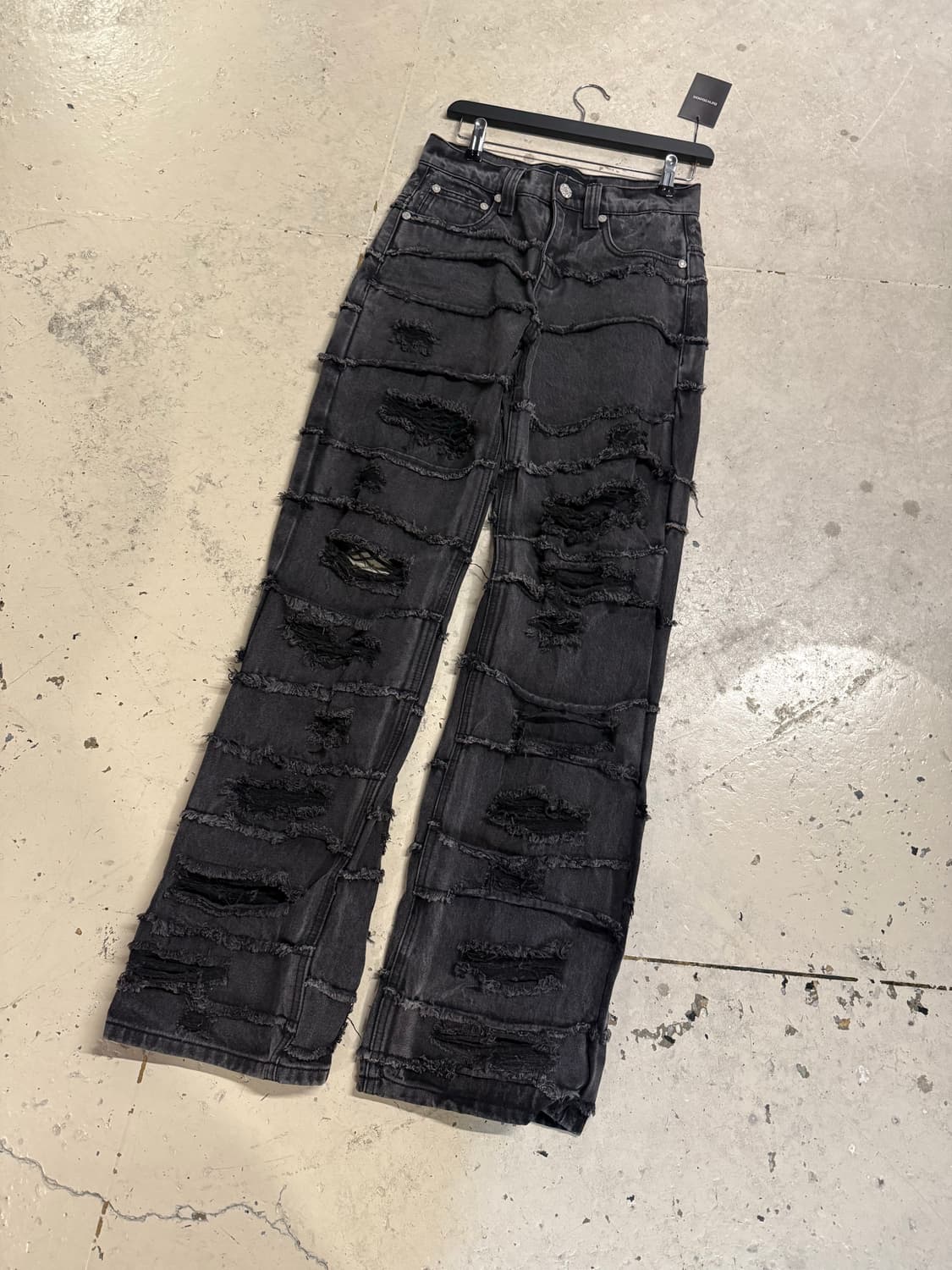 racer worldwide washed flag jeans 상품이미지1