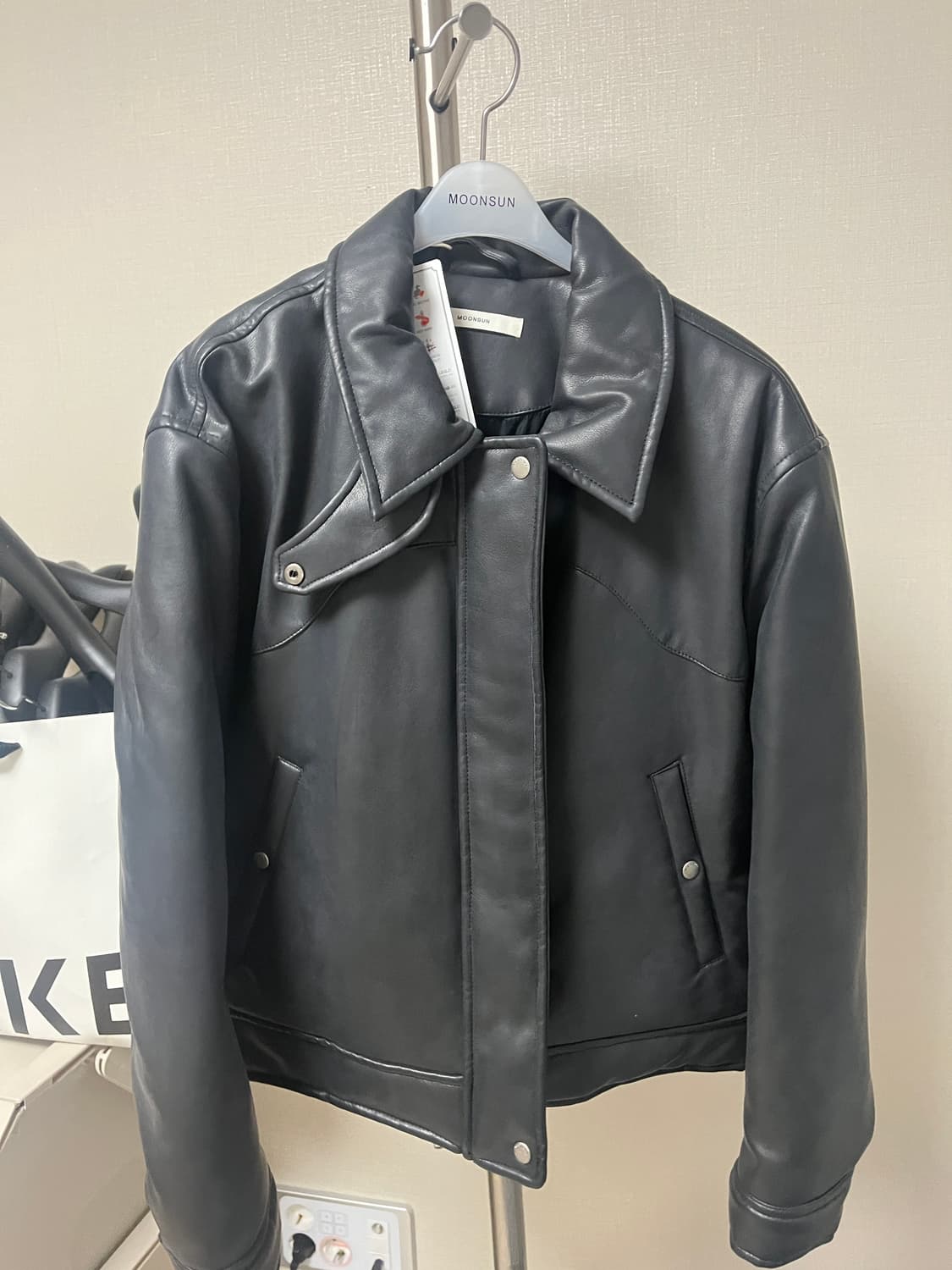 문선 가죽자켓 상품이미지1