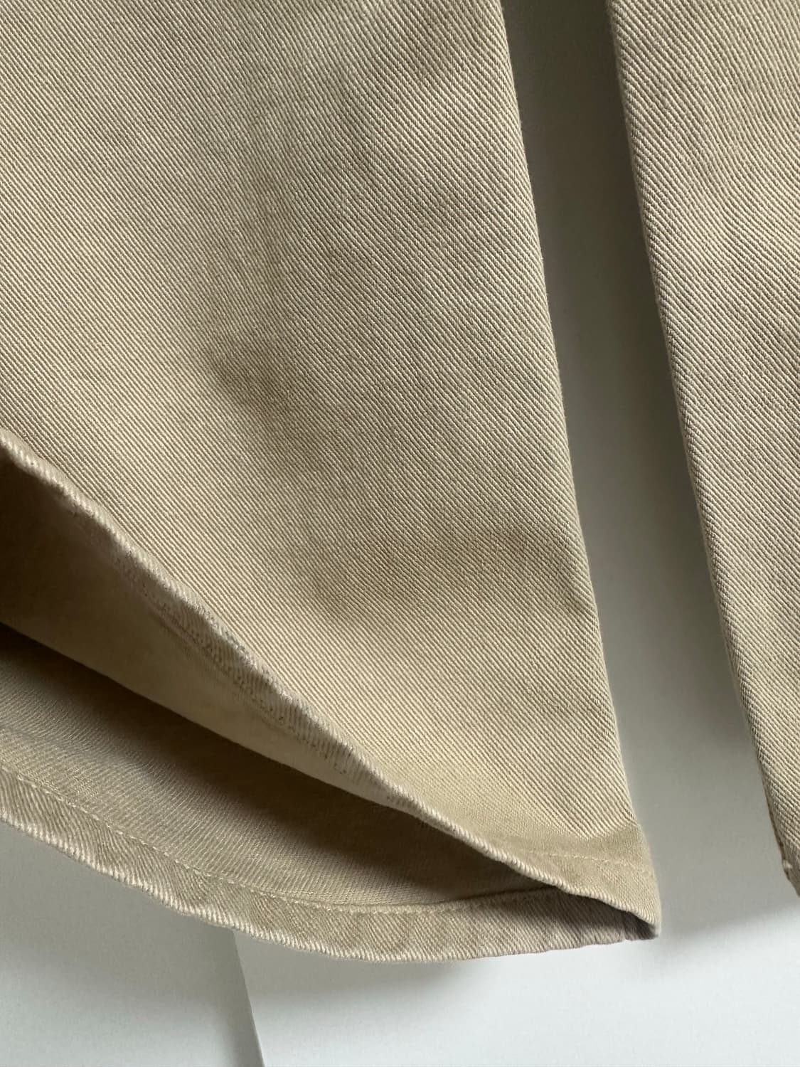 le17septembre 에센셜 스트레이트 데님 팬츠 베이지 상품이미지5