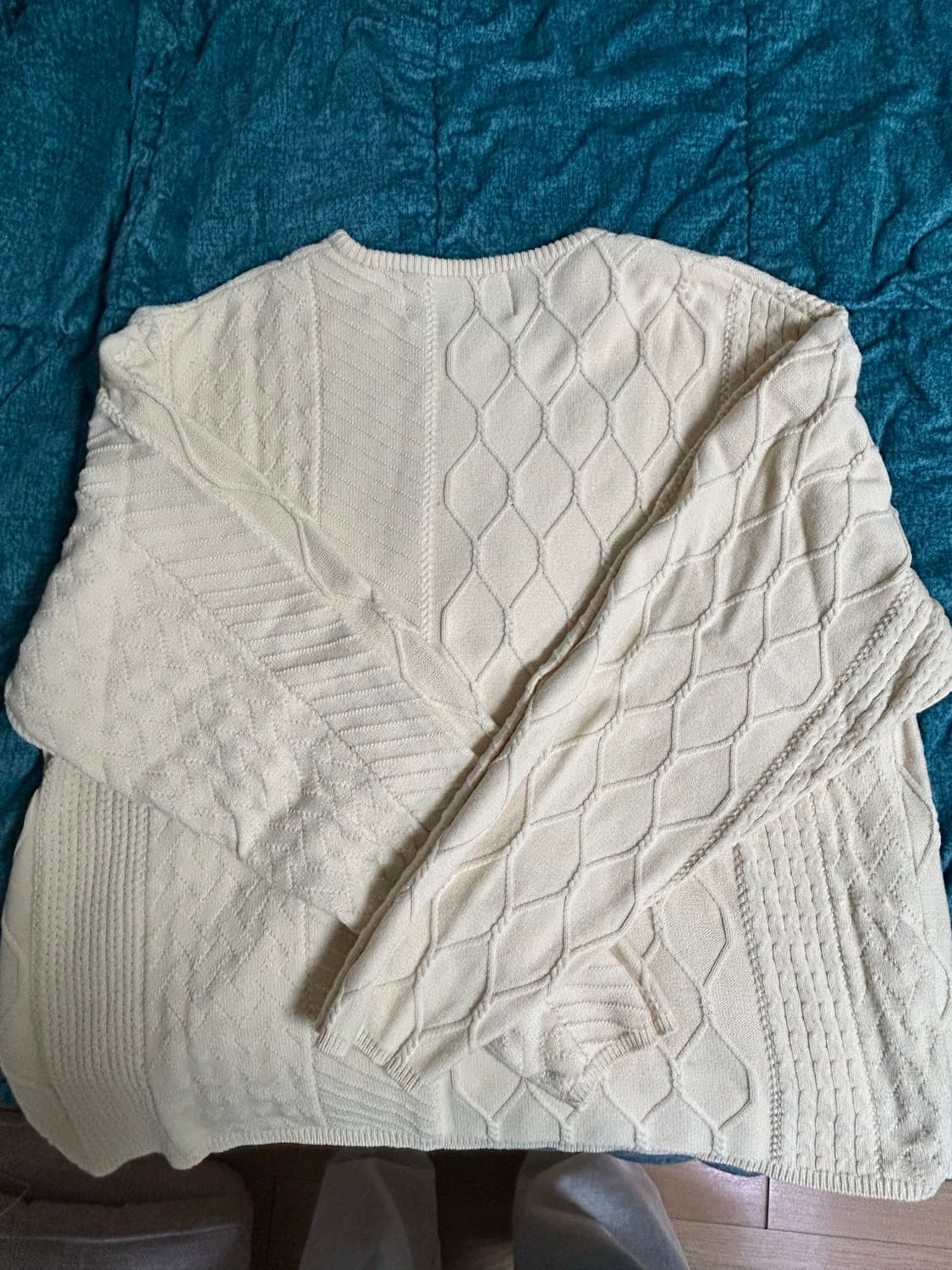 세터 아이보리 니트 상품이미지2