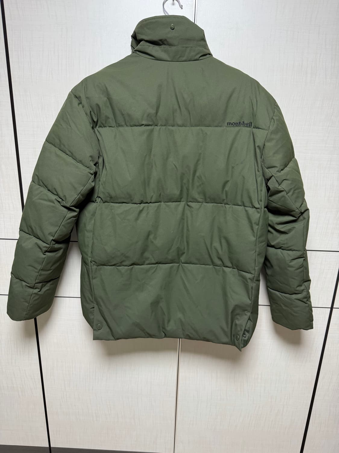 몽벨 Montbell 카키 패딩 점퍼 사이즈 105  새옷수준 상품이미지4