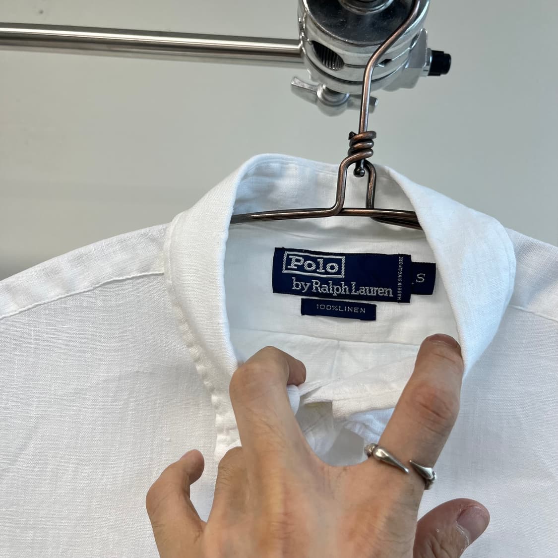 폴로랄프로렌 2포켓 린넨 긴팔셔츠 상품이미지5