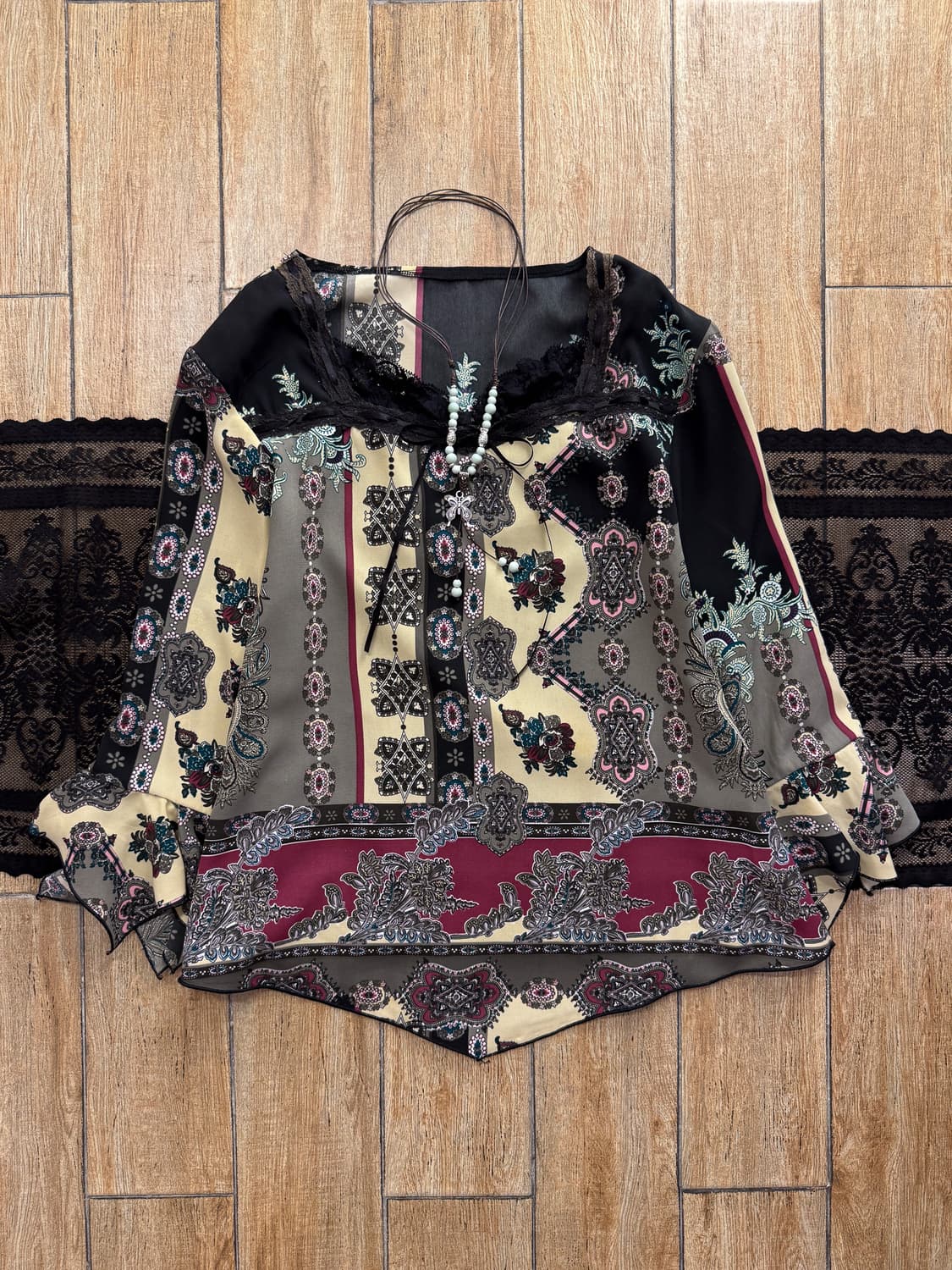 Paisley Blouse 0109 상품이미지2