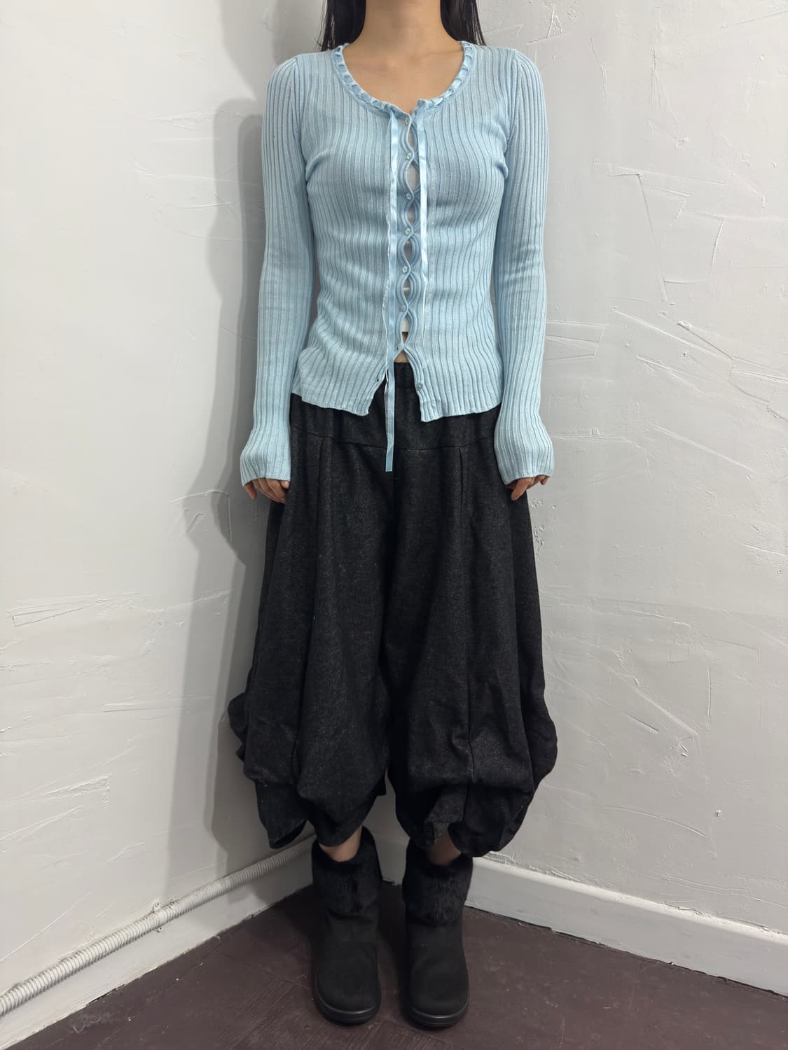 elle design slim cardigan 상품이미지3