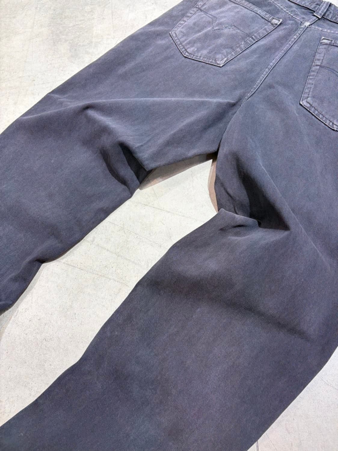 00s 베르사체 versace jeans couture 흑청 데님팬츠 상품이미지7