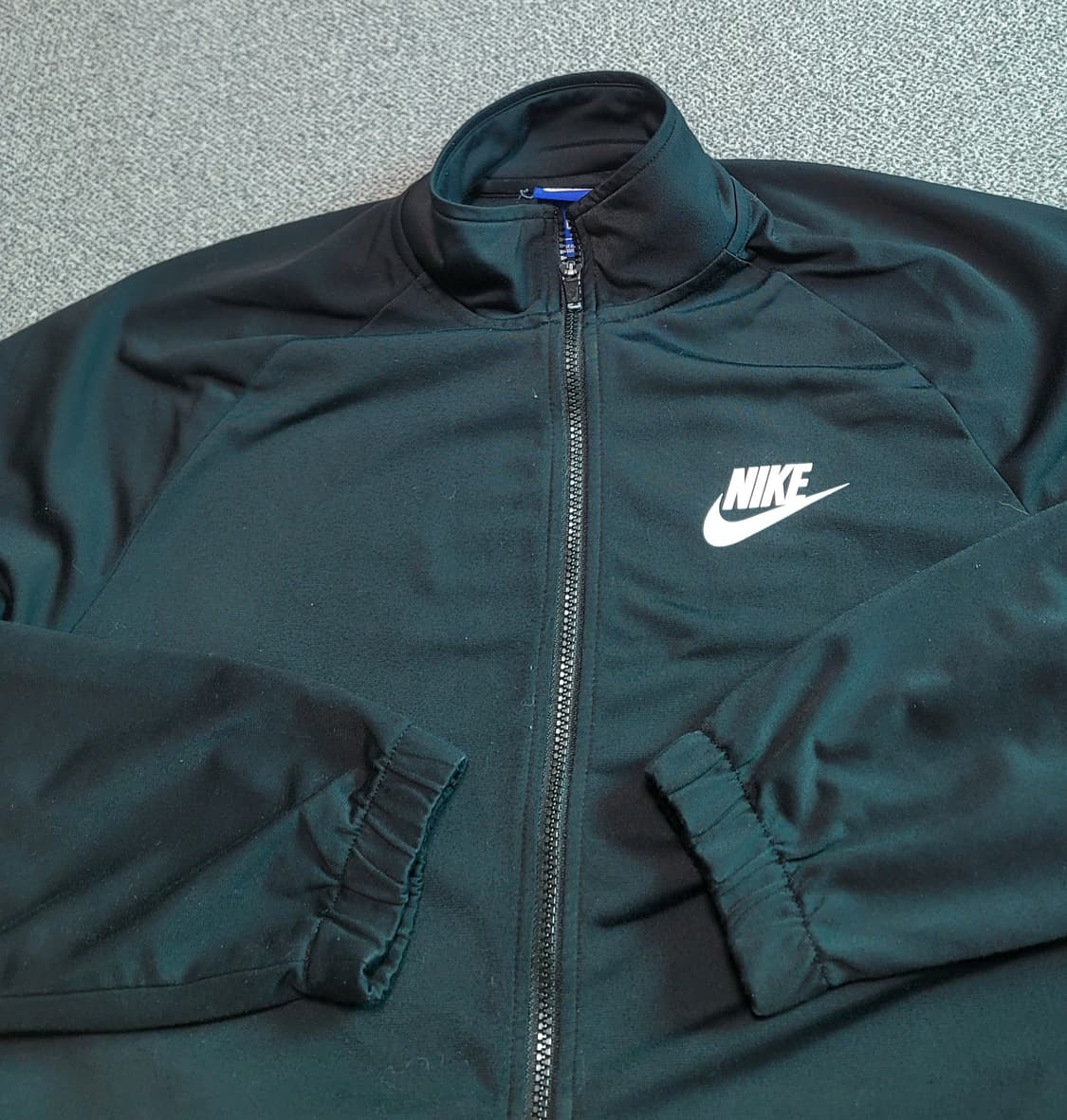 나이키 블랙 화이트 퓨추라 로고  트랙탑 집업 져지 XL 상품이미지6