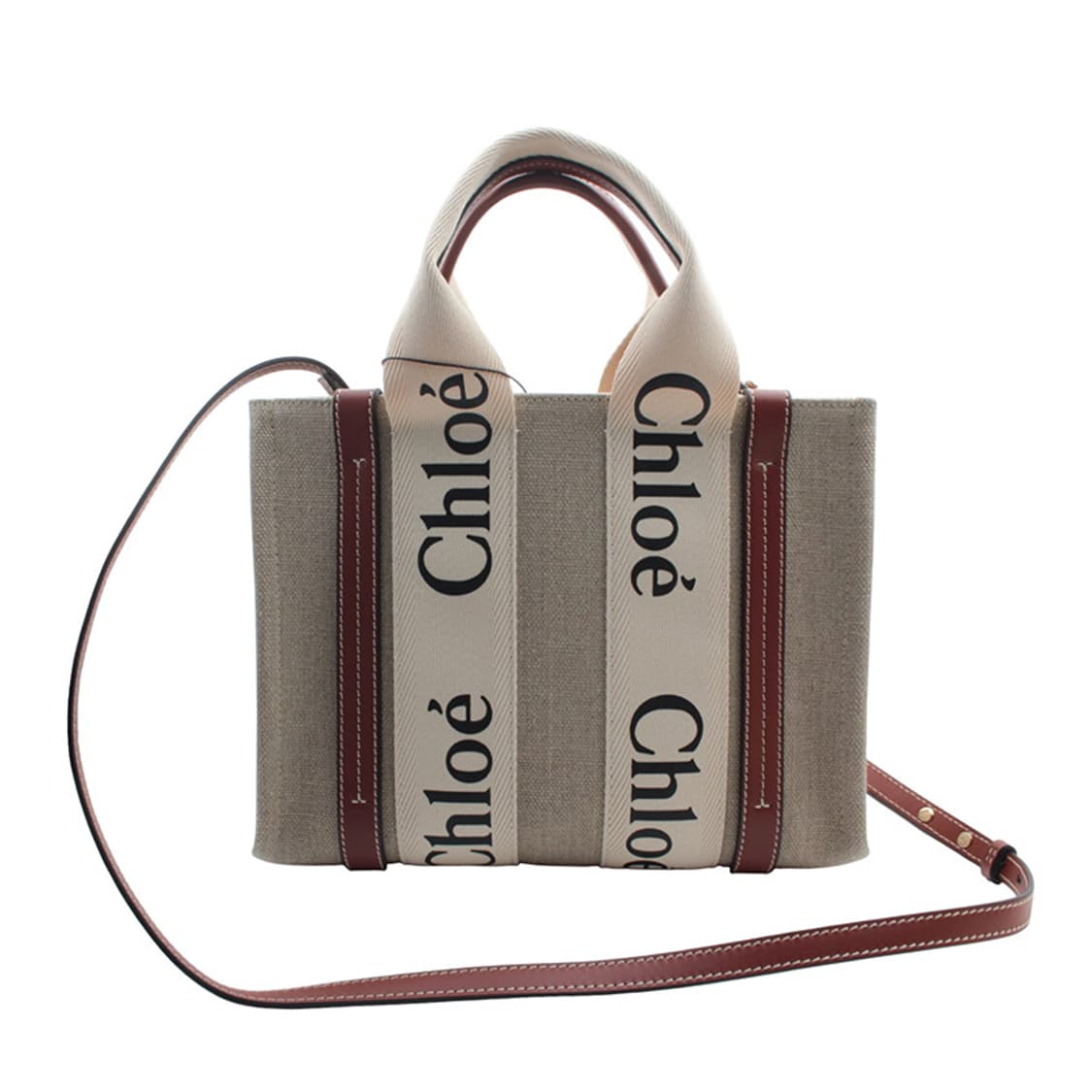 끌로에 우디 스몰 토트겸 크로스백 상품이미지3