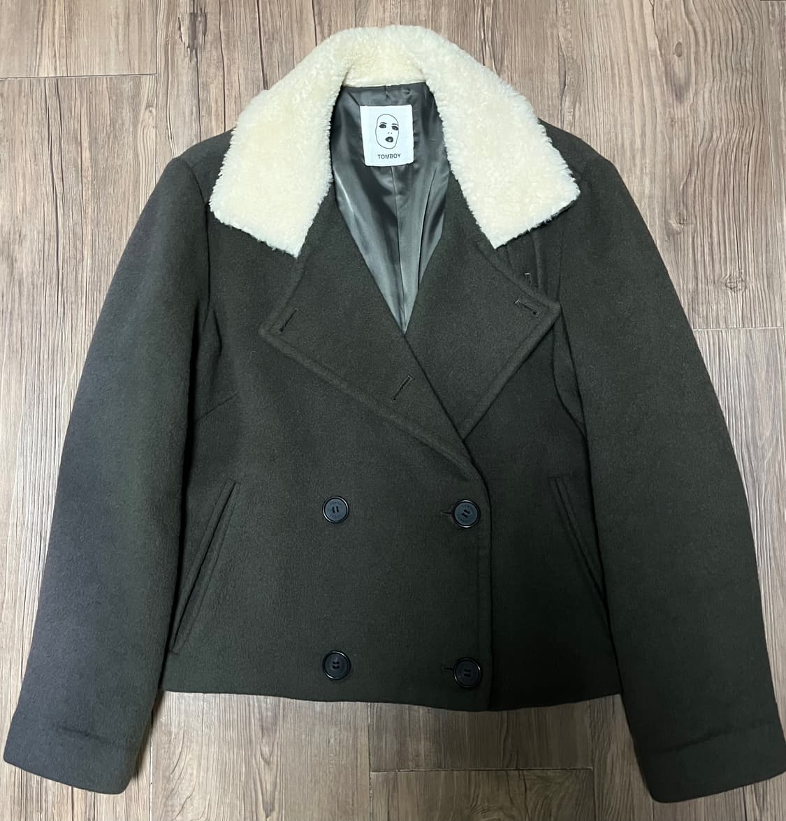 [Studio Tomboy]스튜디오톰보이 브라운 숏코트 상품이미지3