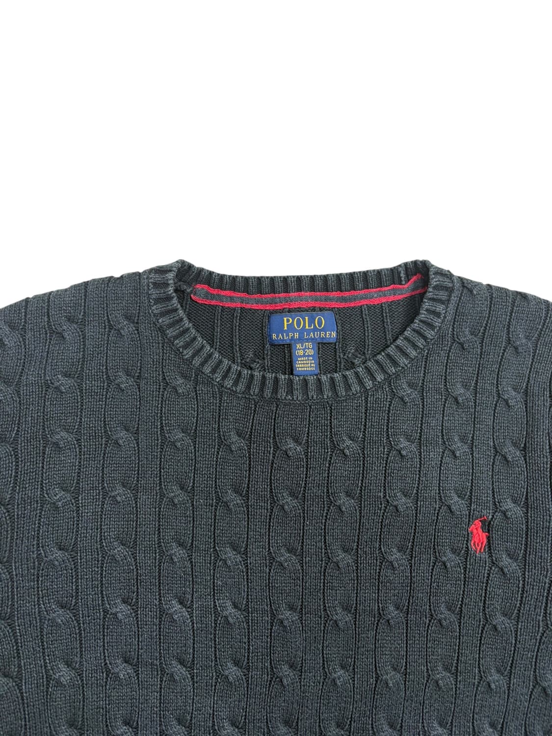 폴로 랄프로렌 니트 블랙 상품이미지4