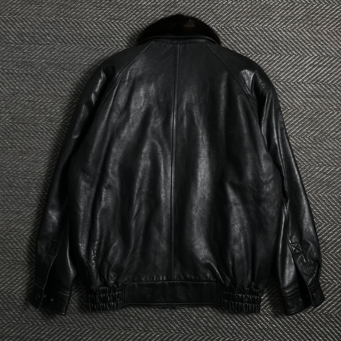 Arpeggio 아카이브 램스킨 퍼 무스탕 가죽자켓 y 4313 상품이미지5