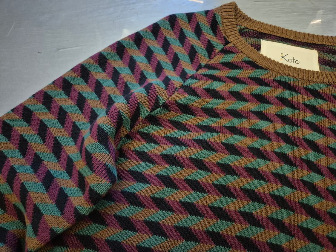 Koto 패턴 니트 상품이미지2