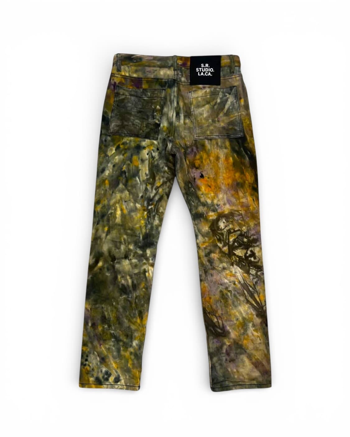 SR STUDIO fw21 퍼플 더트 데님  상품이미지2