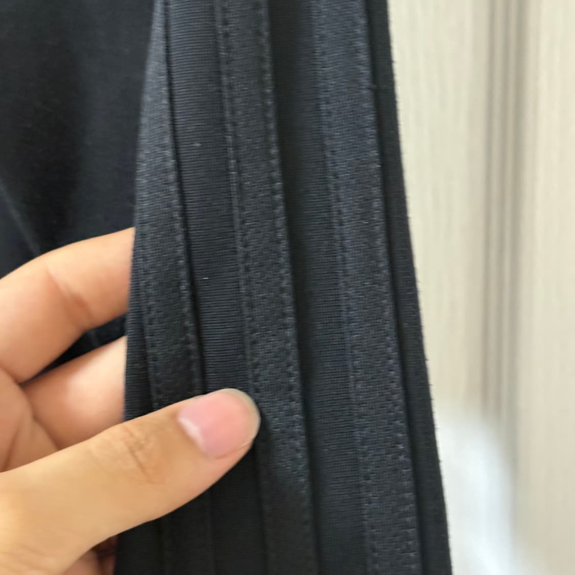 아디다스 올블랙 져지 M 상품이미지3