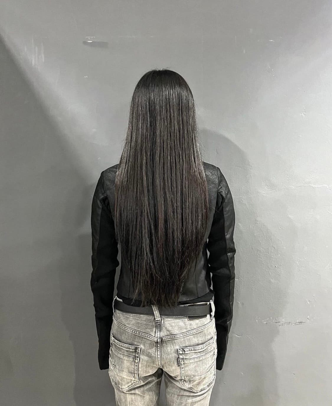 Mercurylux 고트스킨 투웨이 하이넥 라이더 재킷 상품이미지5