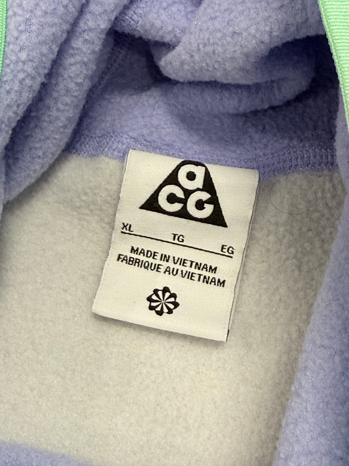 (XL) 나이키 키즈 ACG 아이콘 플리스 폴라텍 후디 상품이미지4