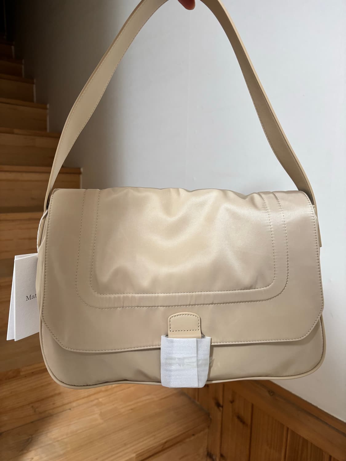 (새상품)마뗑킴 버클백 베이지 상품이미지1