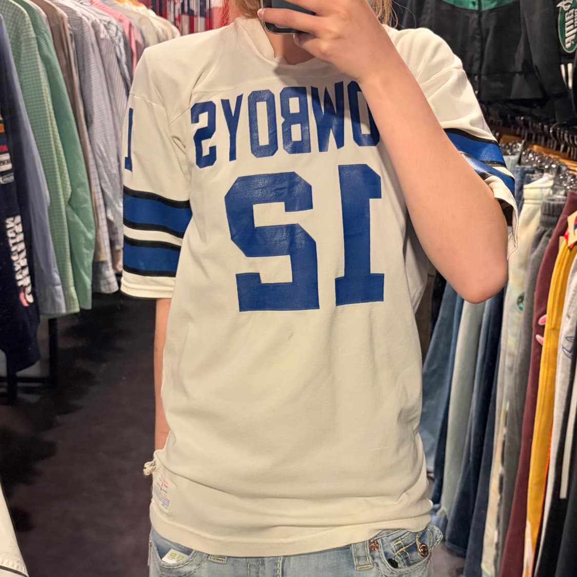 [IM] NFL no.12 cowboys반팔 져지 화이트  상품이미지1
