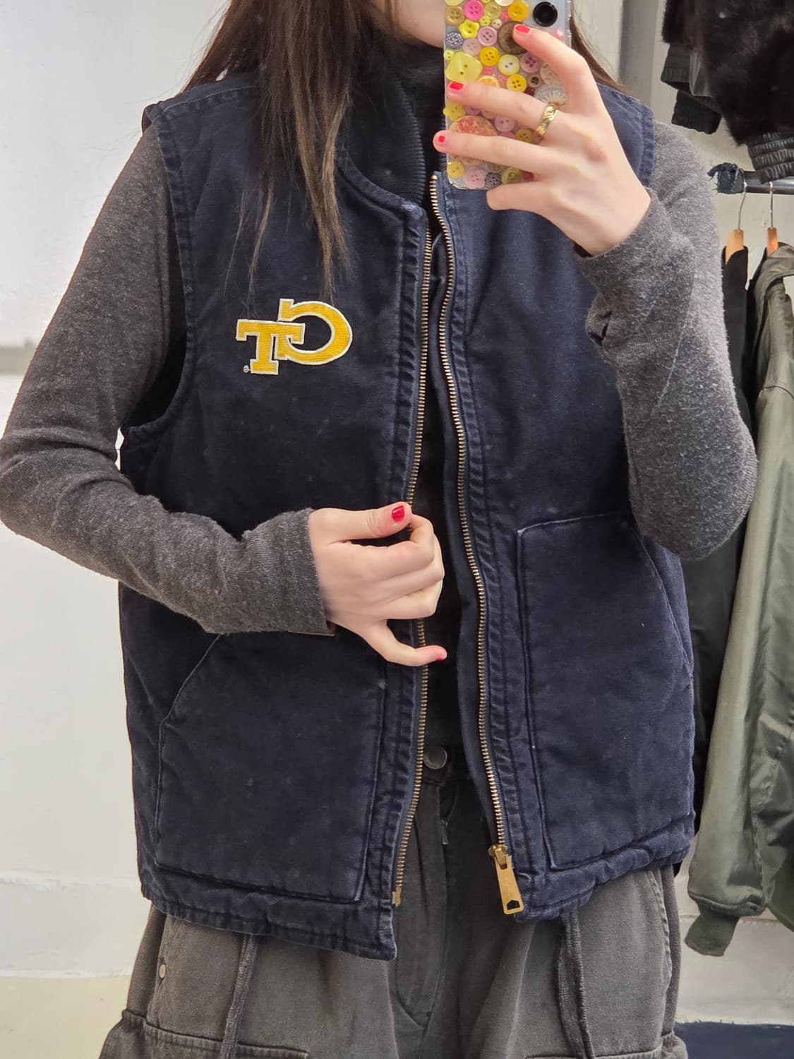 Carhartt 칼하트 워크 베스트 자켓 상품이미지2