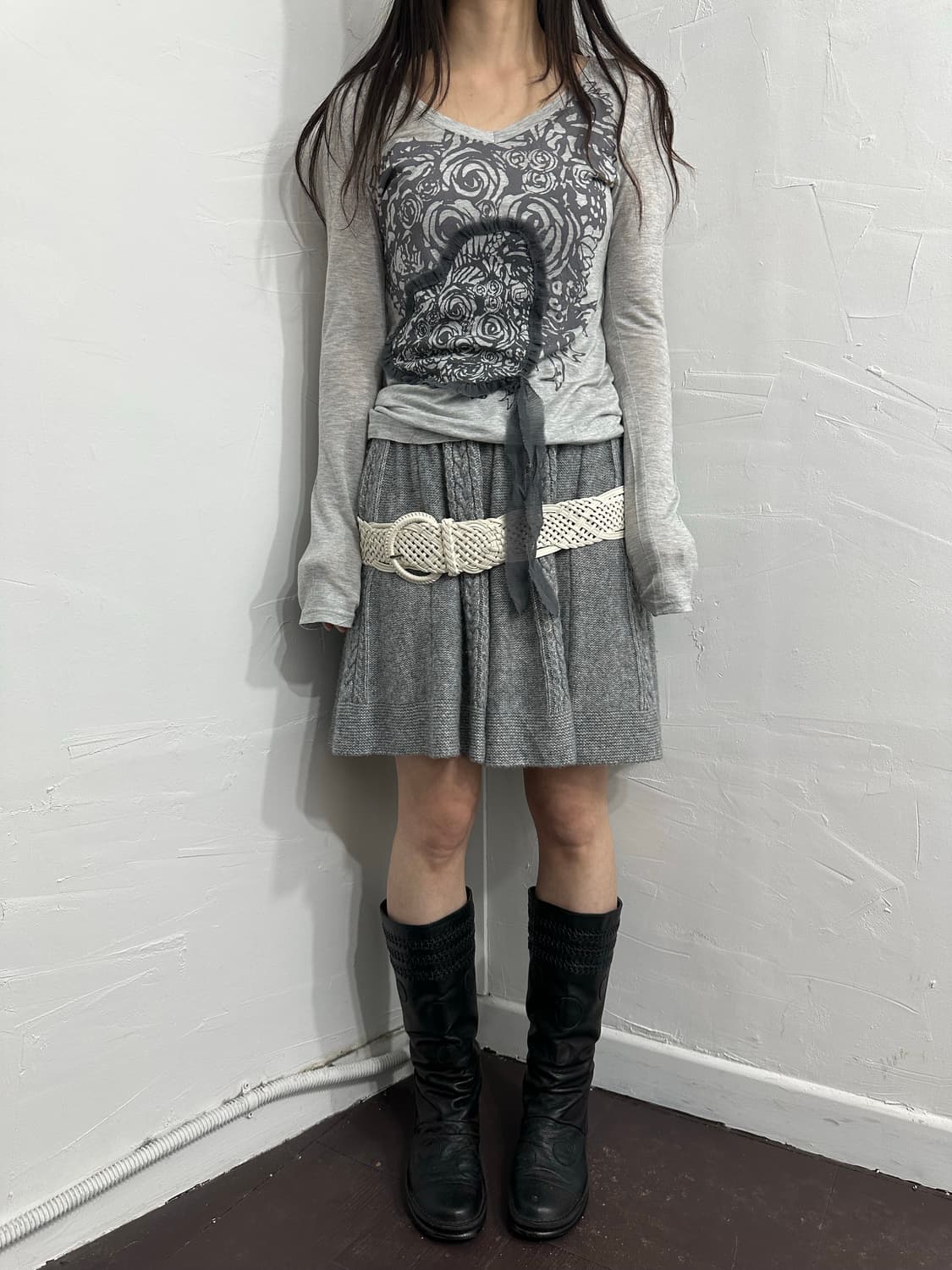 jil stuart knit skirt 상품이미지3