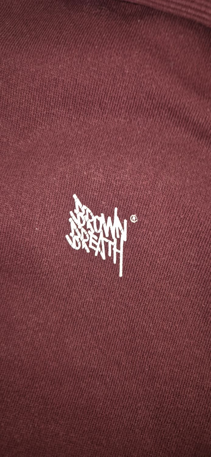 브라운브레스 버건디 후드티 상품이미지4