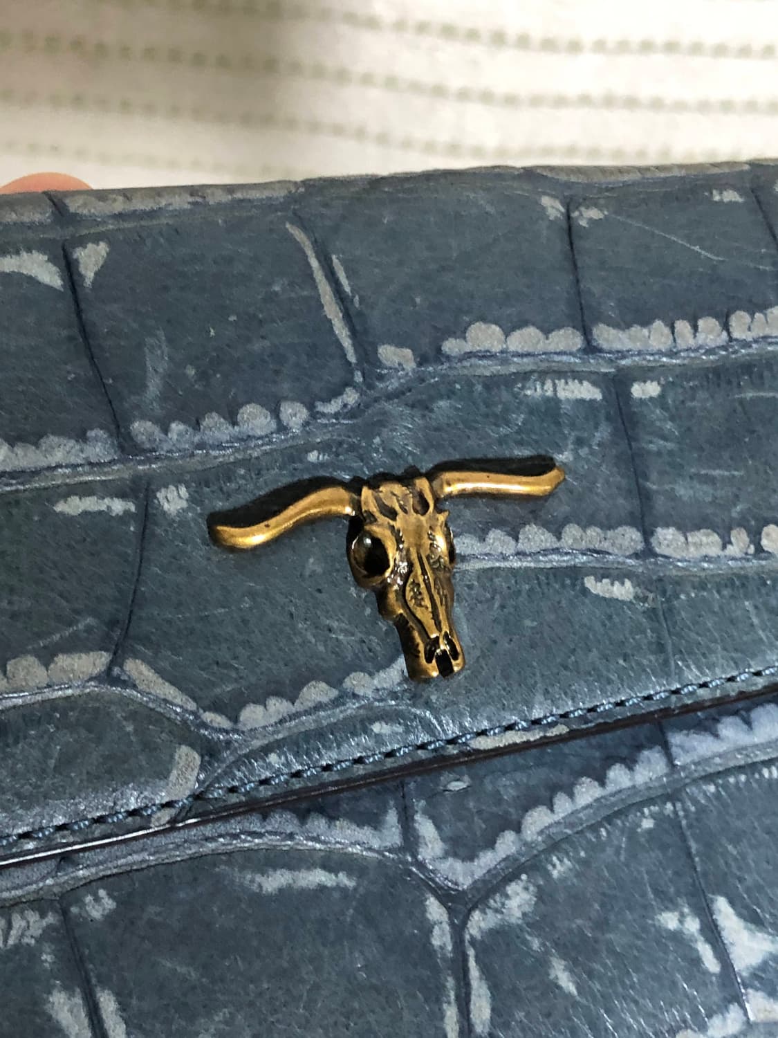 폴로 랄프로렌 블루 염소가죽 미니 크로스백 숄더백 지갑 가방 상품이미지5