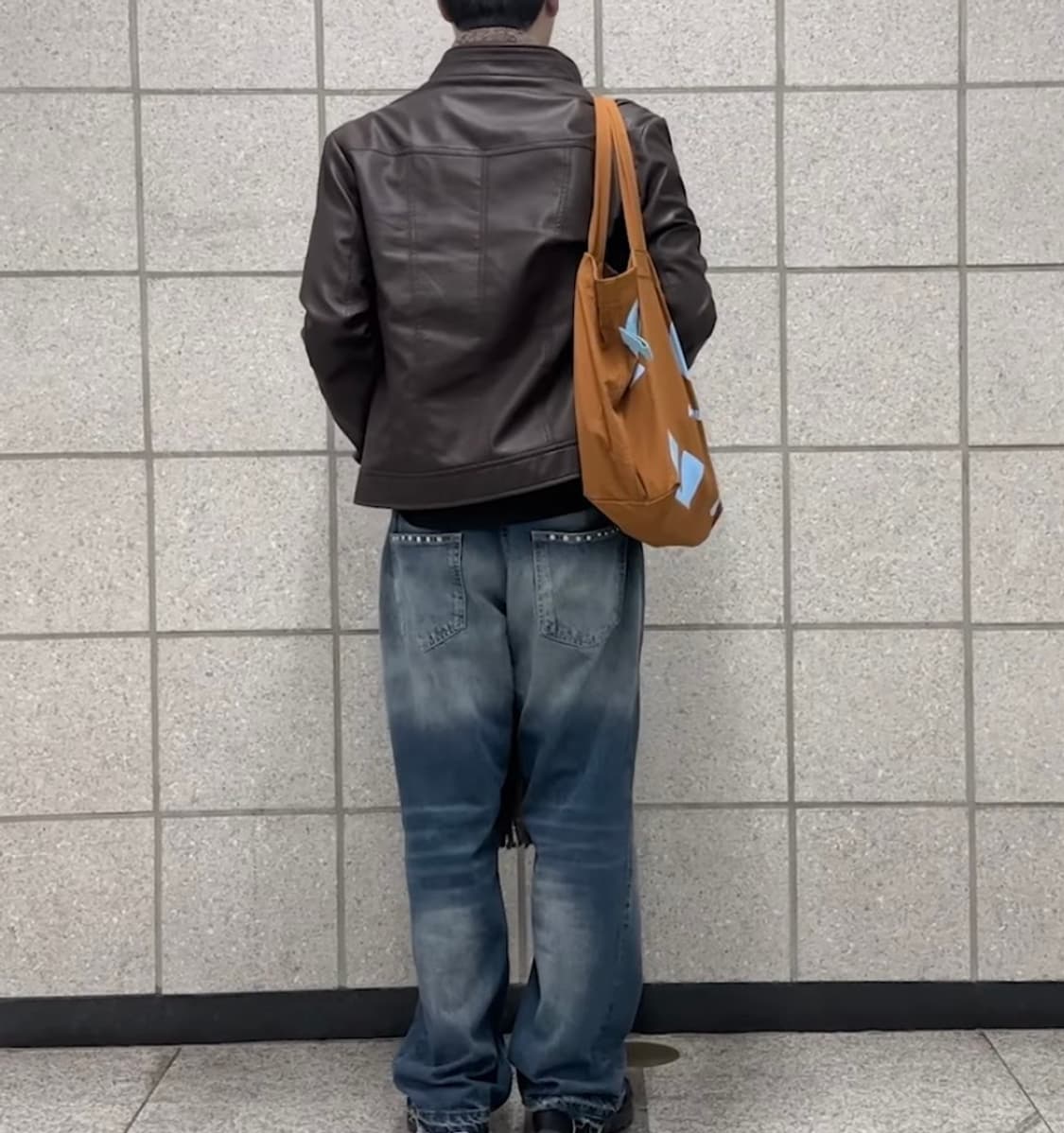 [32] ZARA 자라 스터드 세미 와이드 데님 팝니다 상품이미지7