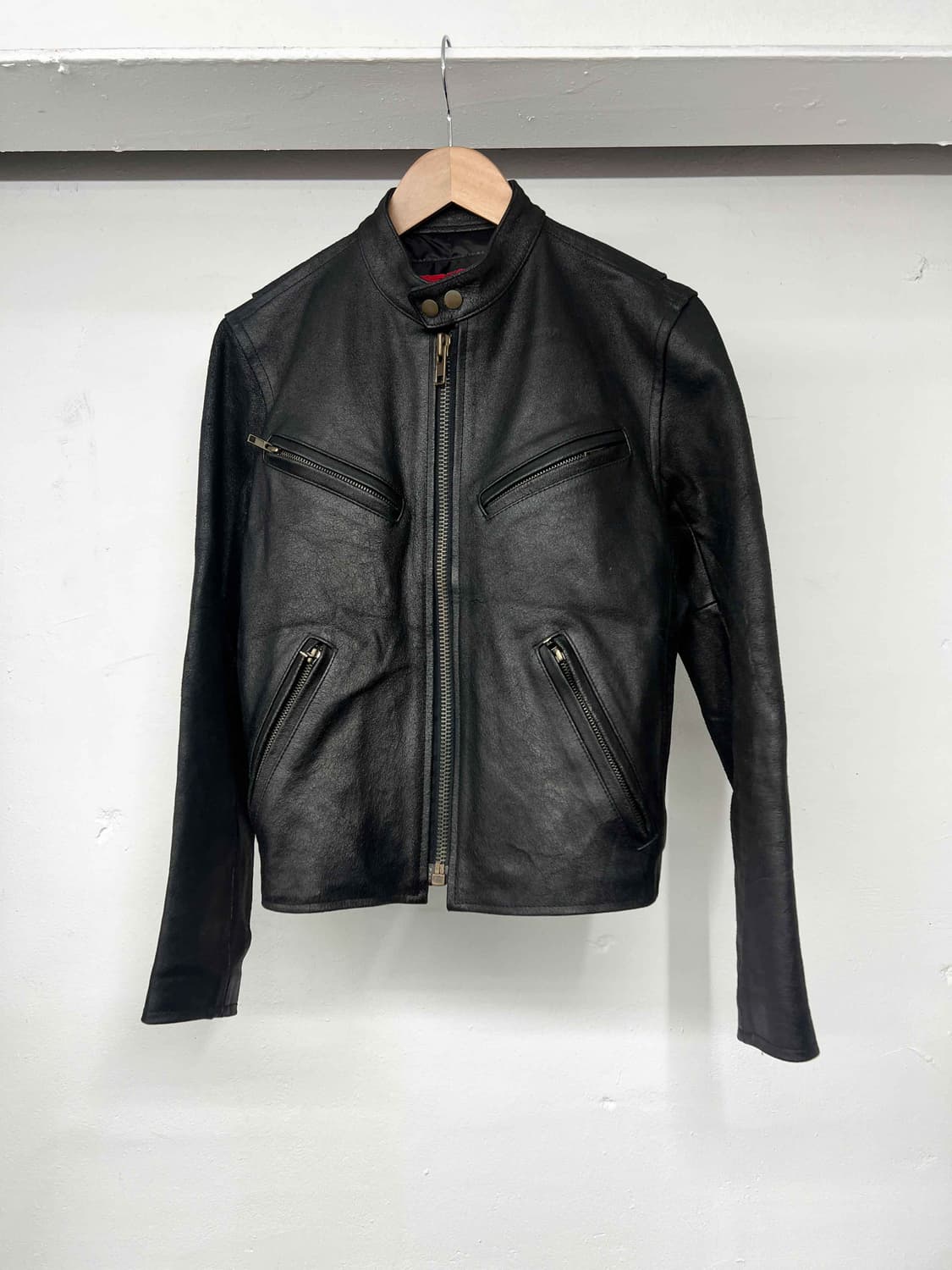 GIGA japan 크랙레더 레이싱자켓  상품이미지1