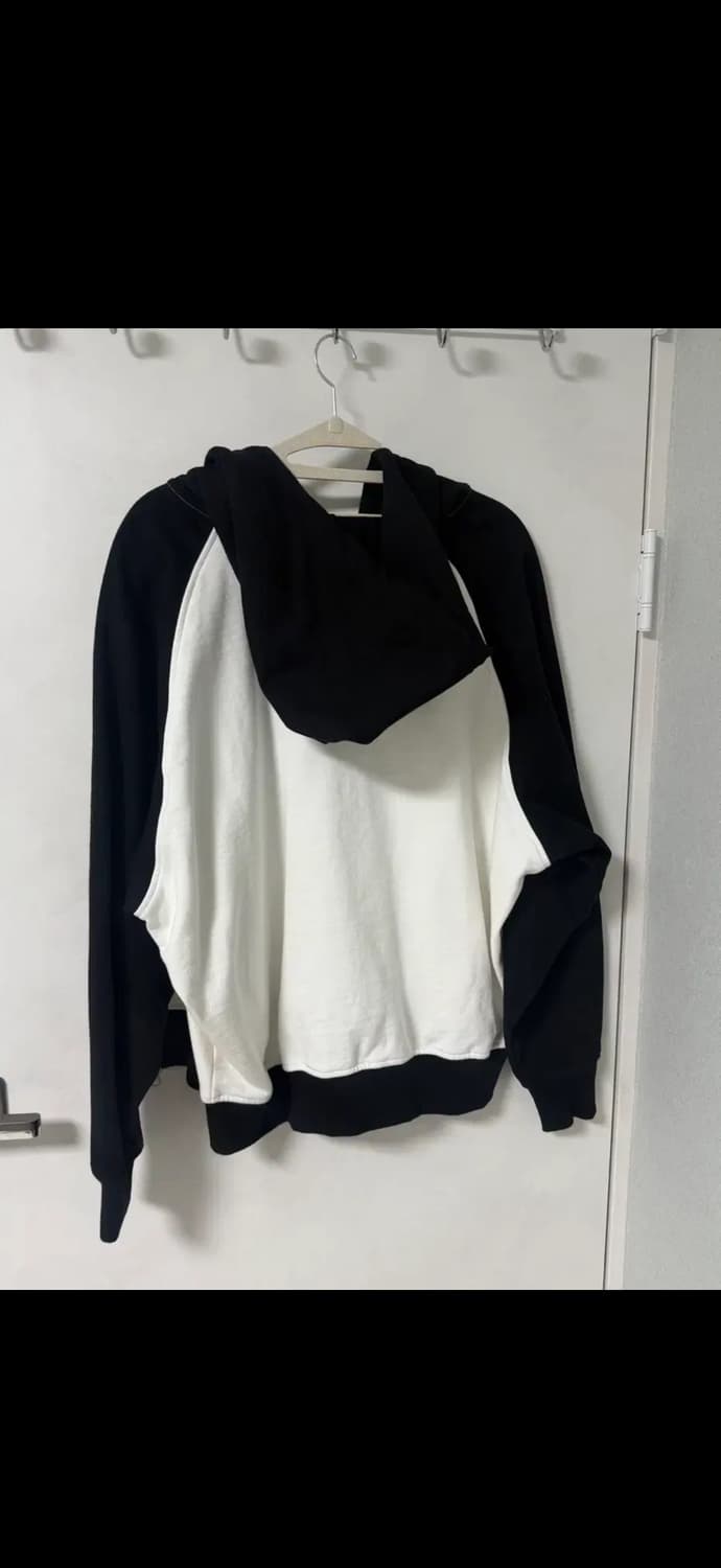 메종미네드 블랙 후드집업 M 상품이미지6