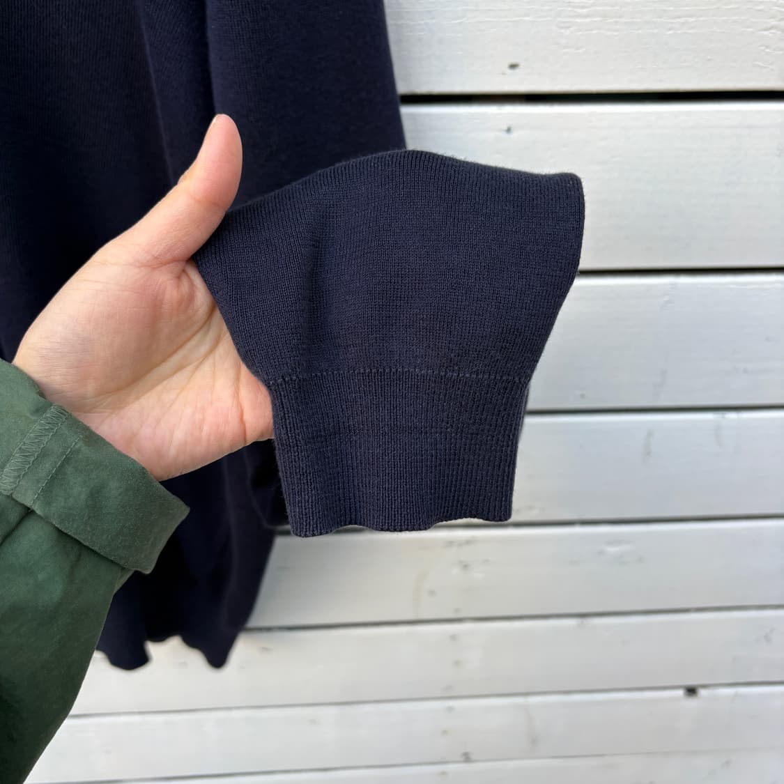 Polo 폴로 피마코튼 브이넥 니트 상품이미지5