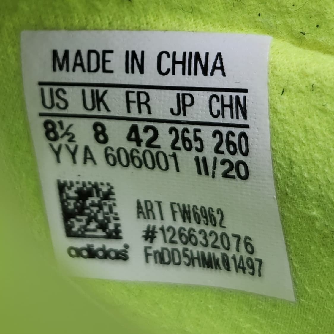 oo 아디다스 엑스 고스티드1 tf 풋살화265 상품이미지6