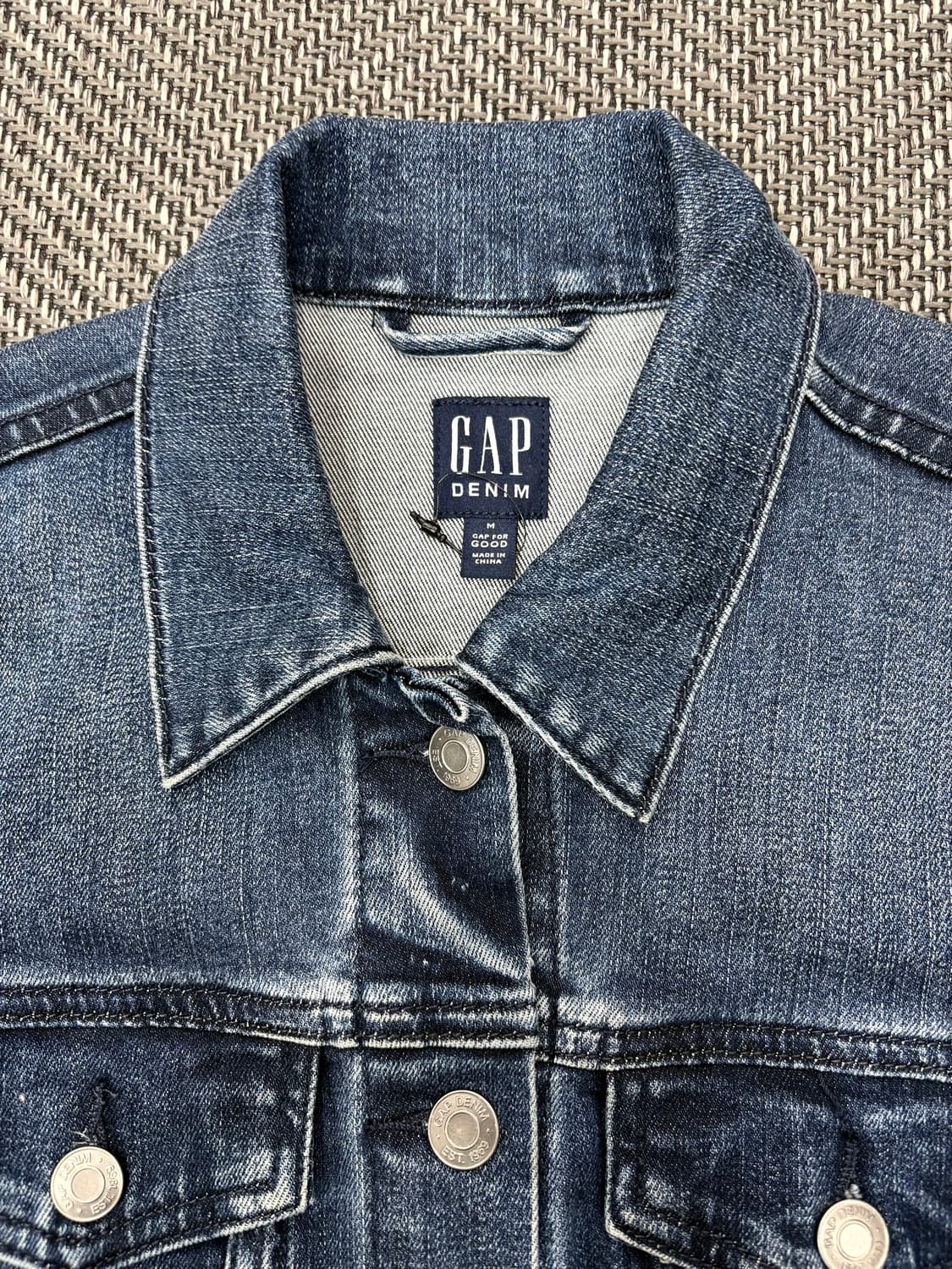 GAP 갭 청자켓 m 상품이미지3