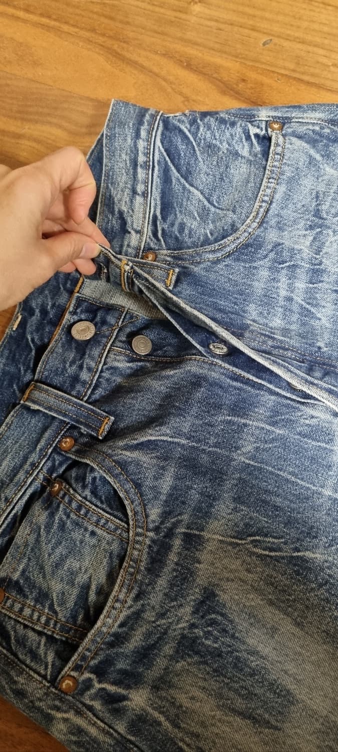 리바이스 LVC 47501 라이트닝 워싱진 판매합니다 상품이미지2