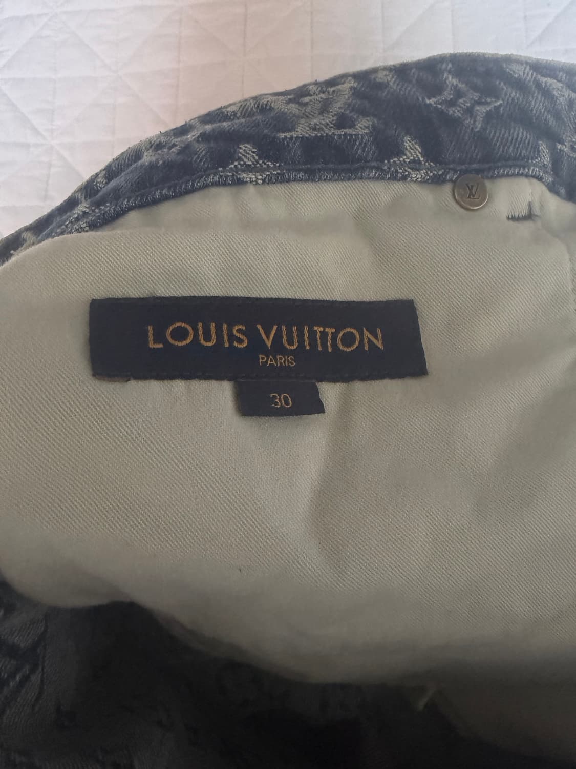 루이비통 x 니고 모노그램 패치워크 데님 상품이미지4