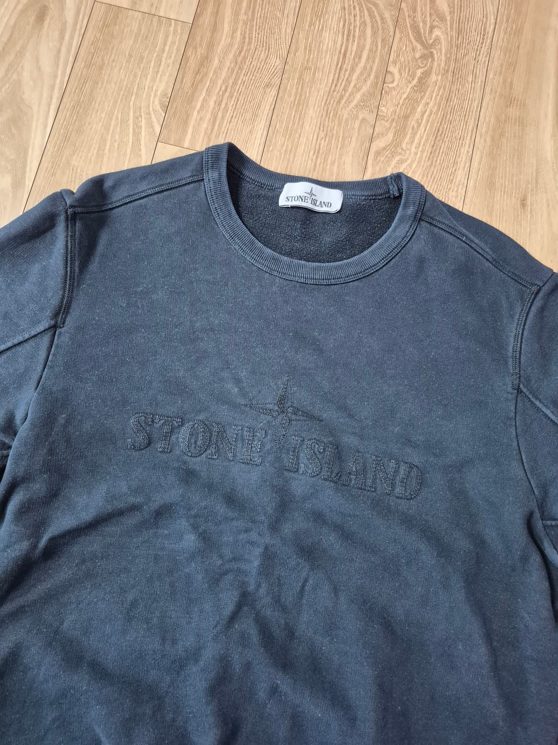 스톤아일랜드 와펜 로고 맨투맨 L 상품이미지6