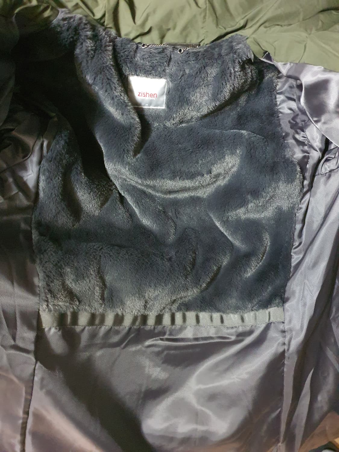 지센 덕다운 여성 모피패딩 상품이미지4