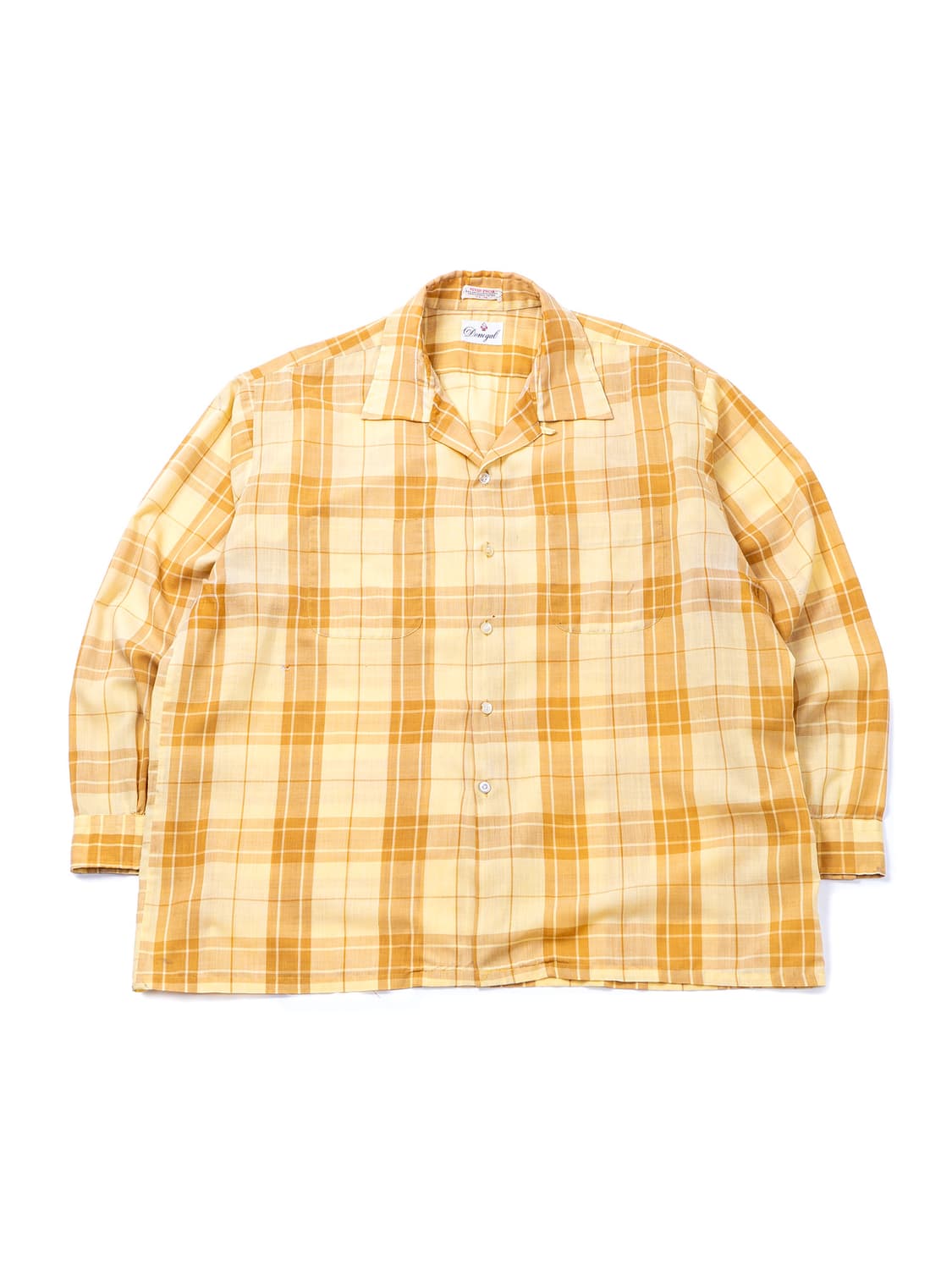60s Donegal Loop Collar Check Shirt 상품이미지1