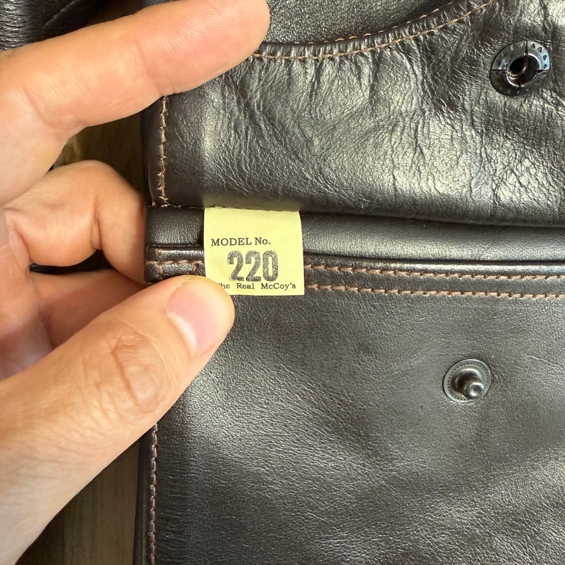 리얼맥코이 A-2 자켓 mj22001 42size 상품이미지9