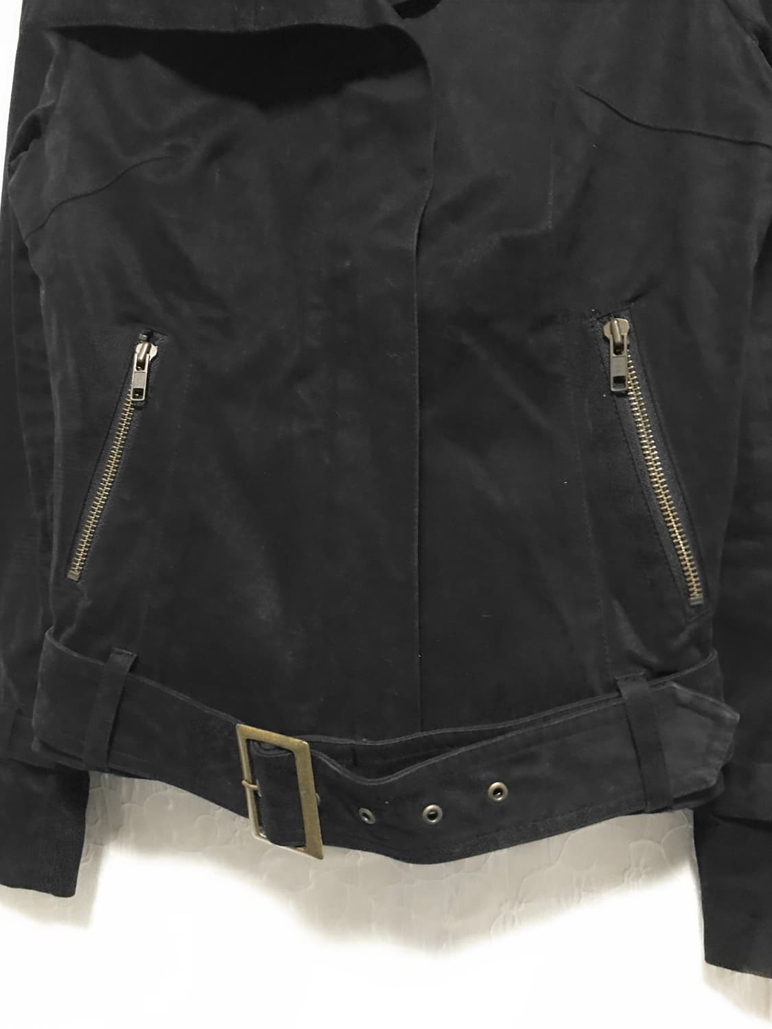 빈티지 cecil mcbee 세실맥비 하이넥 벨티드 자켓 상품이미지5