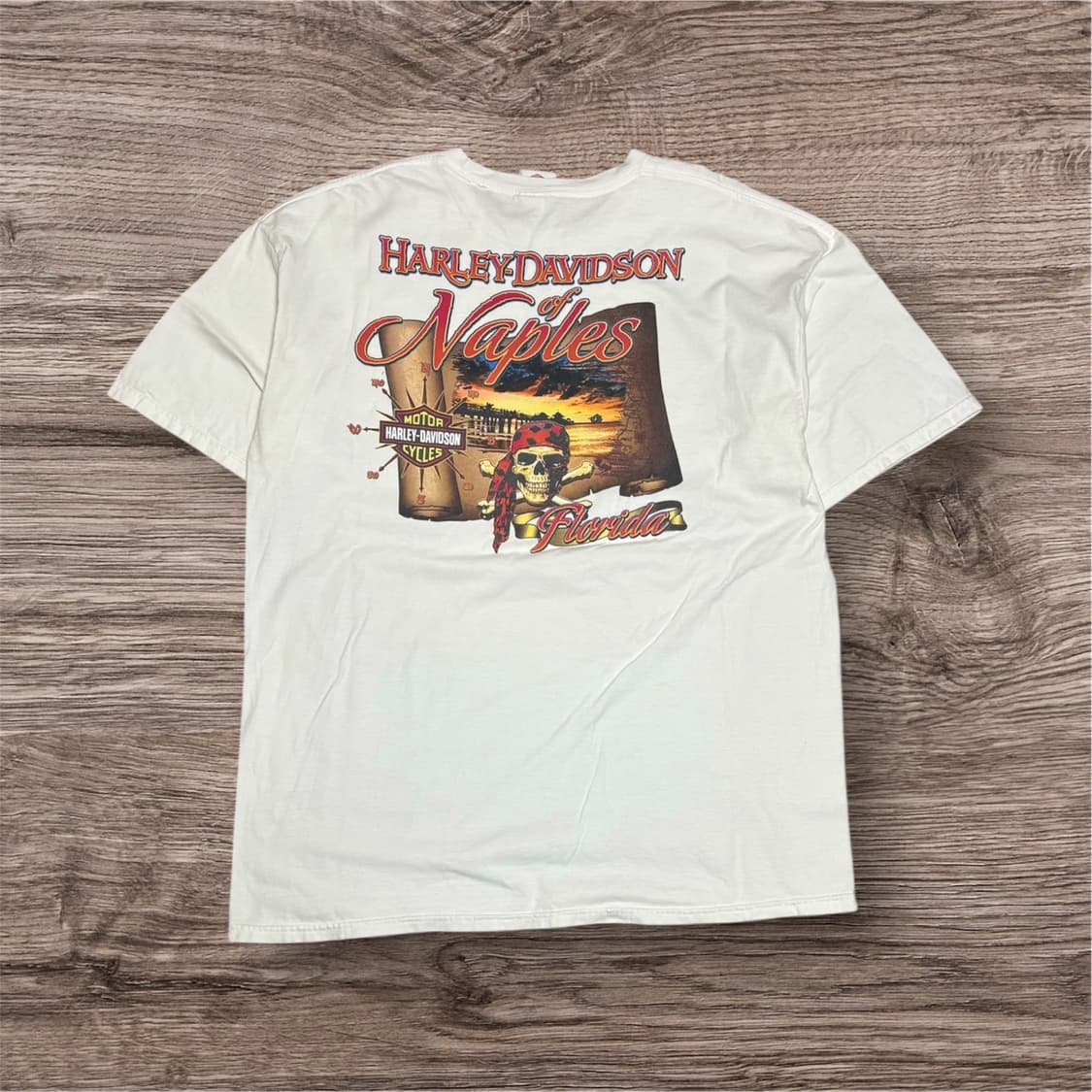 Harley Davidson Naples Florida T-shirt 상품이미지3