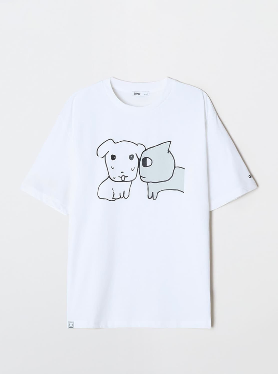 스파오 가나디 고냐니 반팔 티셔츠 콜라보 상품이미지1