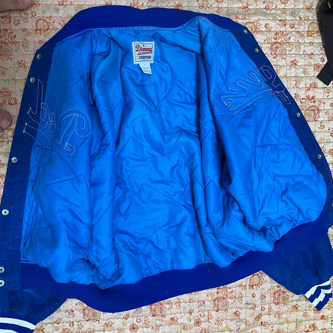 스타터 LA 다저스 클래식 야구 자켓(90s) 상품이미지5