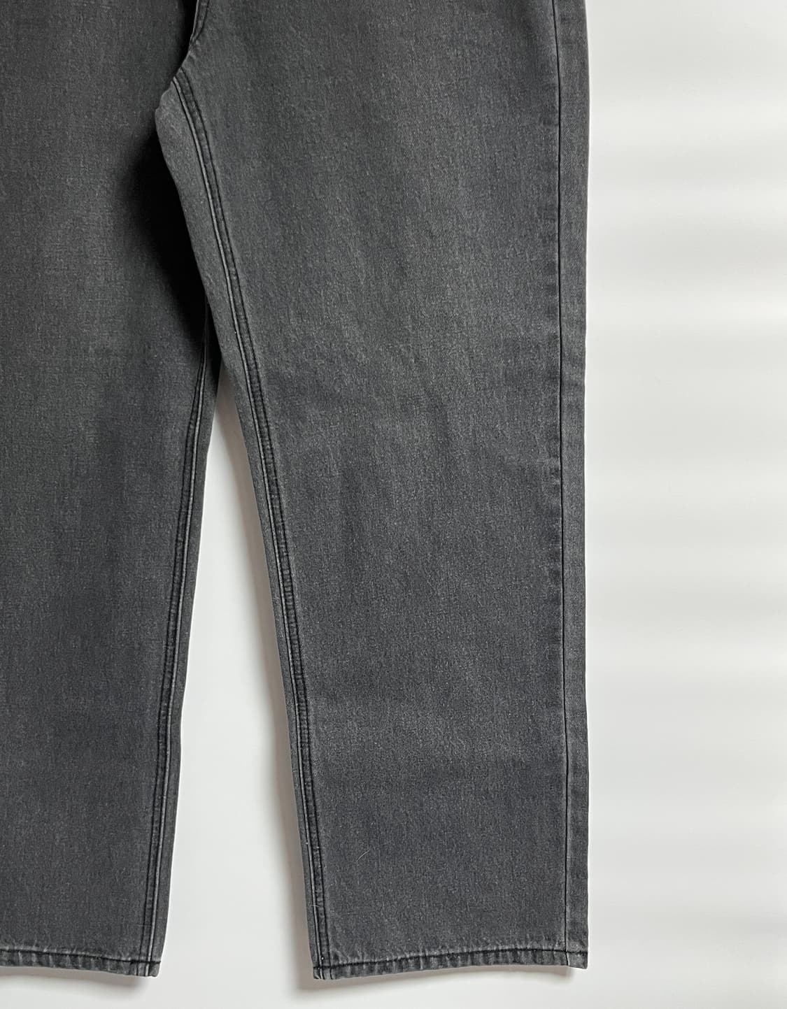 새상품 토피 흑청 와이드 데님 팬츠 청바지 XL (32) 상품이미지2