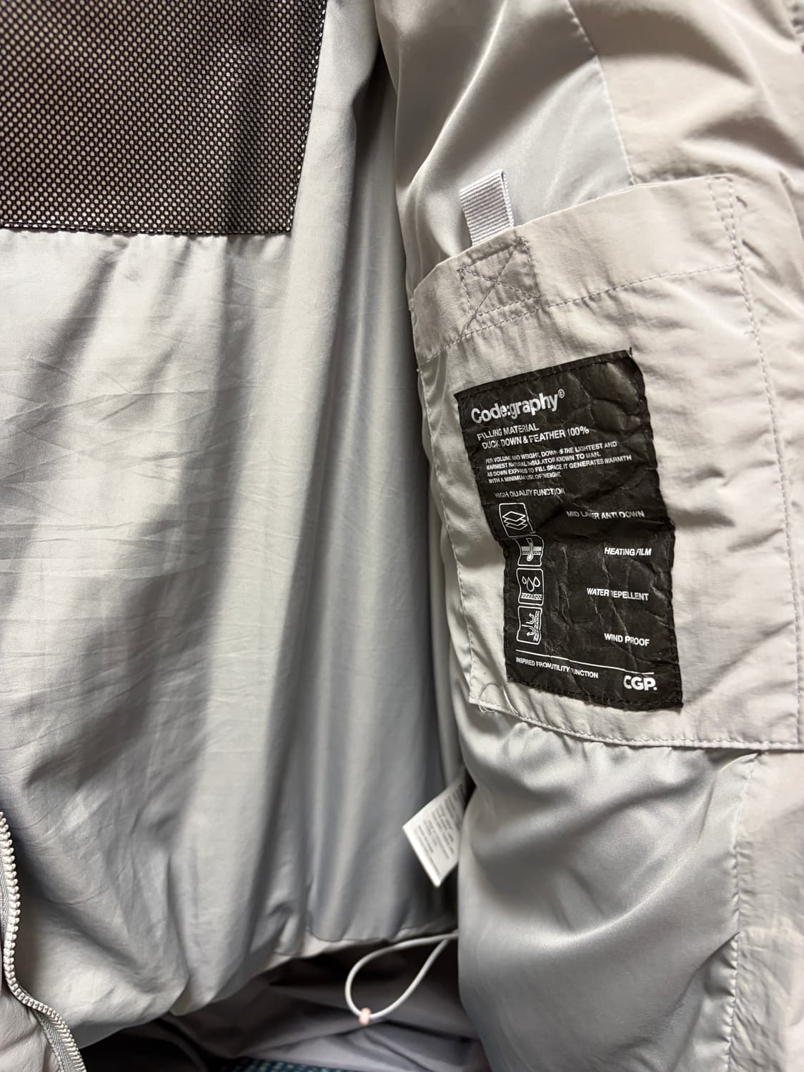 코드그라피 숏패딩 푸퍼 (L) 상품이미지3