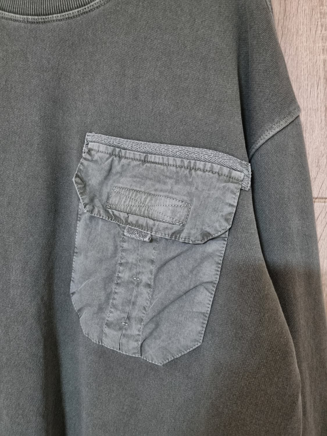 RARE 피그먼트 워싱 맨투맨 상품이미지2