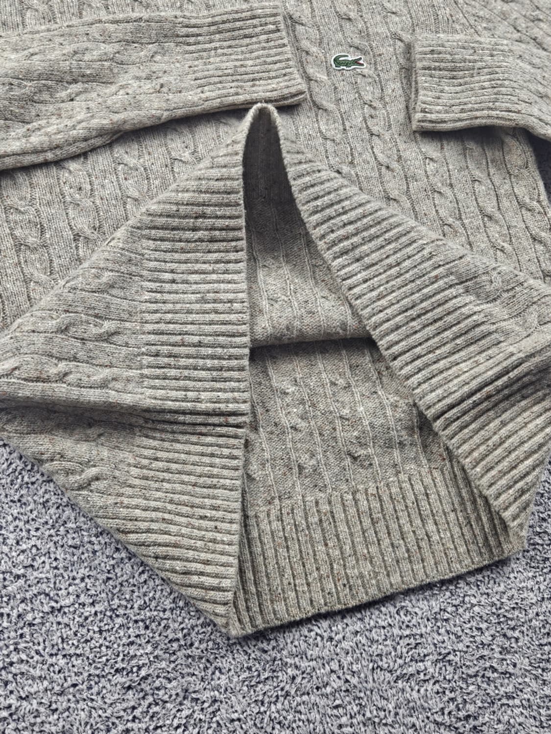 라코스테 트위스티드 케이블 니트 스웨터 ( XL ) / 10626 상품이미지8