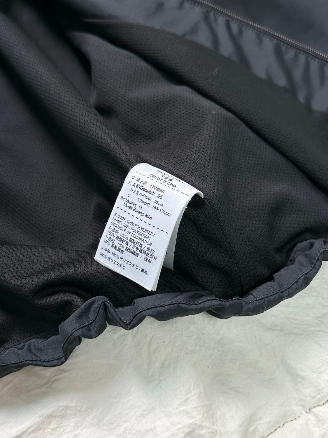 나이키 유벤투스 바람막이 미디움 상품이미지8