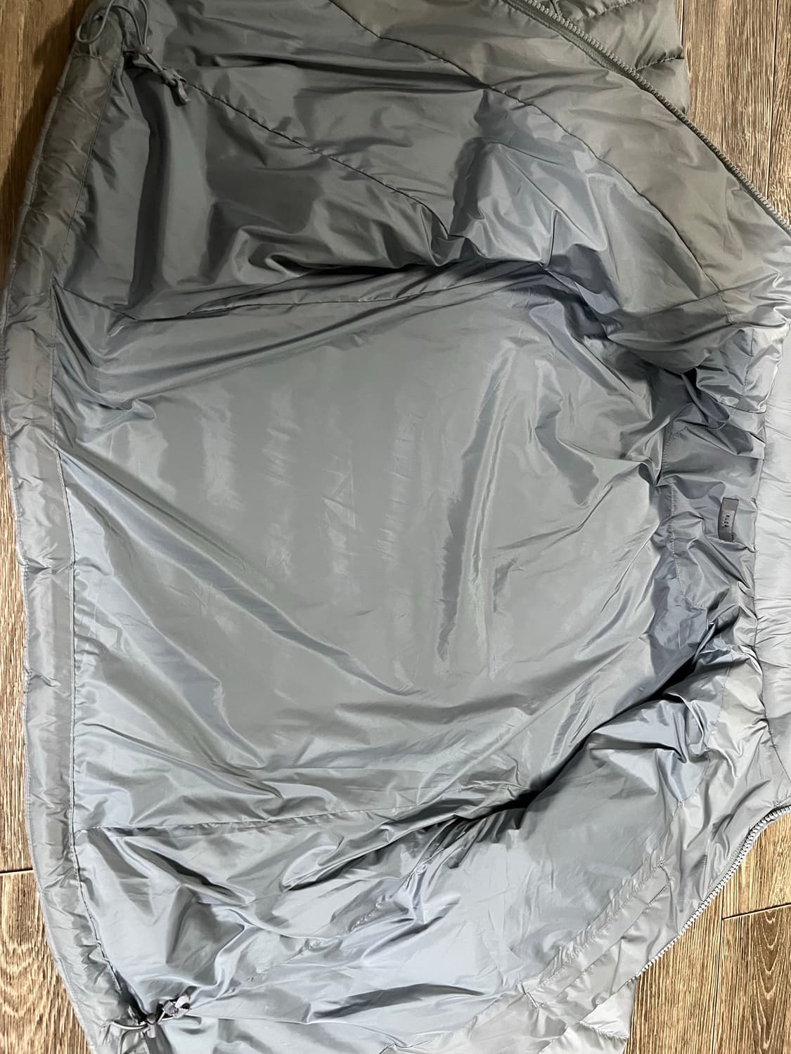 엑슬림 경량패딩 그레이 S 상품이미지4